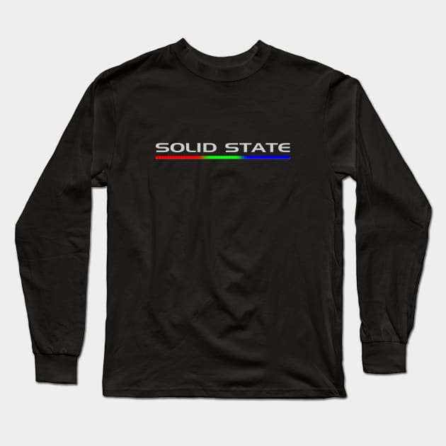 Solid State Long Sleeve T-Shirt by GloopTrekker